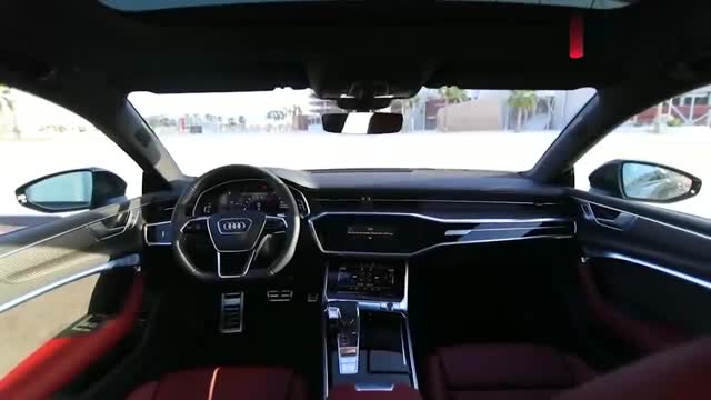 高清鑒賞奧迪S7 PORTBACK TFSI ，車內(nèi)打開那一刻，我徹底心動了