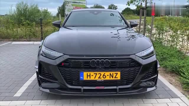 奥迪rs7-r abt,有740匹马力,百公里加速3.2秒