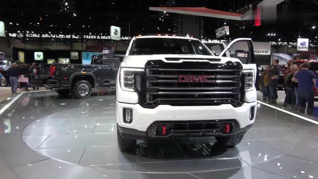 車展實(shí)拍欣賞GMC Sierra，感覺比福特F150霸氣多了