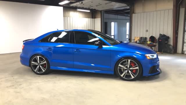 一輛又帥又快的車，內外實拍奧迪RS3