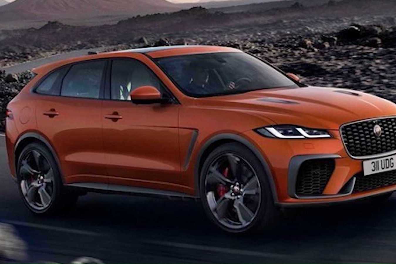感受一下“V8”的怒吼吧 捷豹F-PACE SVR官圖曝光
