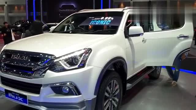 五十鈴MU-X牧游俠詳細(xì)實拍,看完買不買自己看著辦！
