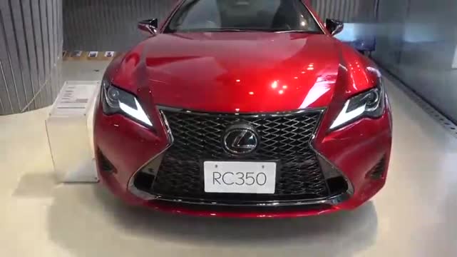 2020款雷克薩斯RC350到店實拍，外形真不賴！