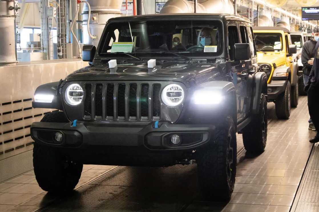 Jeep Wrangler 4xe PHEV開始投產