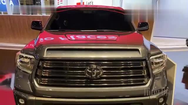 實(shí)拍豐田坦途Tundra4x4,太霸氣了！