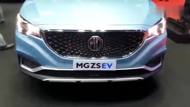 2020款名爵ZS EV亮相，外觀和內(nèi)飾實(shí)拍