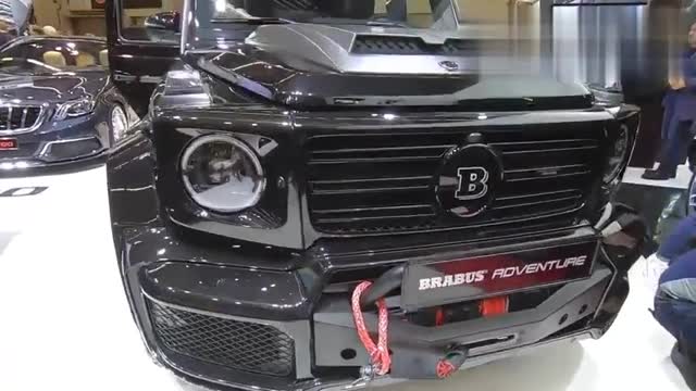 2020款奔馳G350巴博斯改裝版亮相車展,外觀和內(nèi)飾高清實(shí)拍展示！