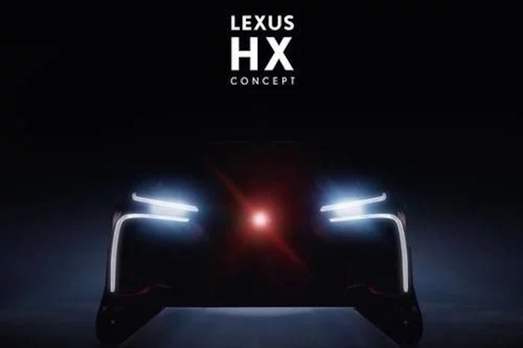 雷克萨斯HX概念车预告图曝光