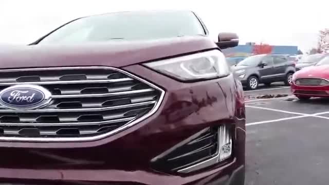 2020款福特銳界Edge SEL，外觀和內(nèi)飾實拍