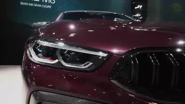 新車展示，2020款寶馬M8 Coupe，顏值頗高，看看內(nèi)飾如何！