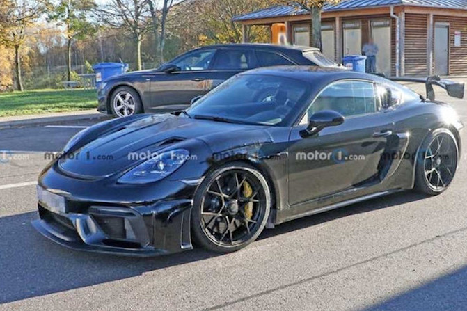 保时捷718 Cayman GT4 RS最新路试谍照曝光