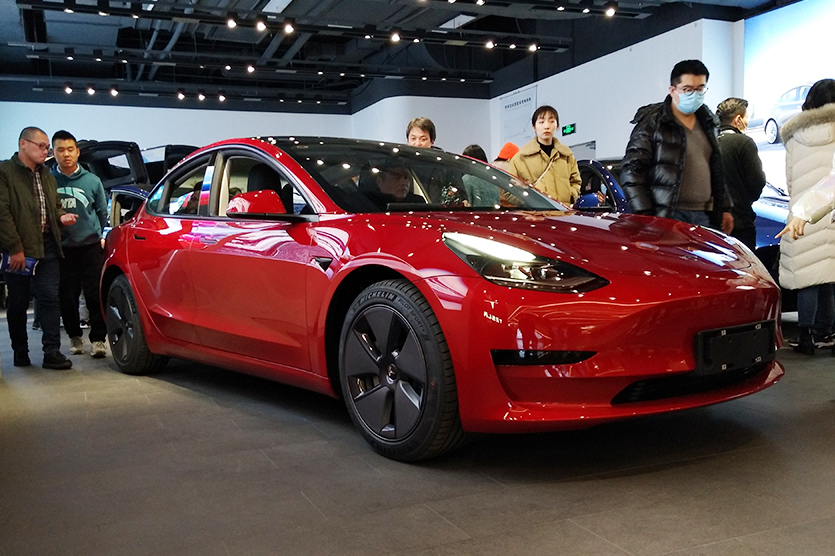 全新Model 3售價公布24.99萬起，交付時間預(yù)計1-4