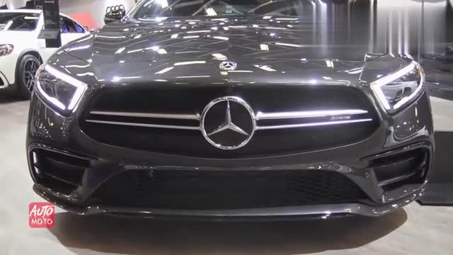 車展實拍全新奔馳CLS53豪華轎車細節(jié),你喜歡這臺車嗎