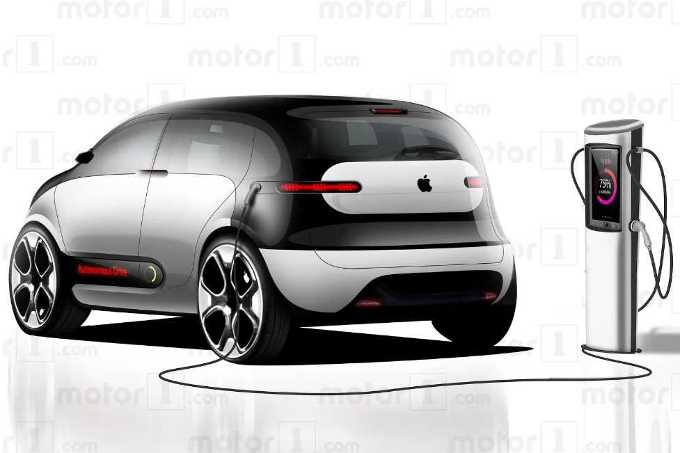 新车资讯 | 一言难尽的造型 苹果汽车渲染图曝光