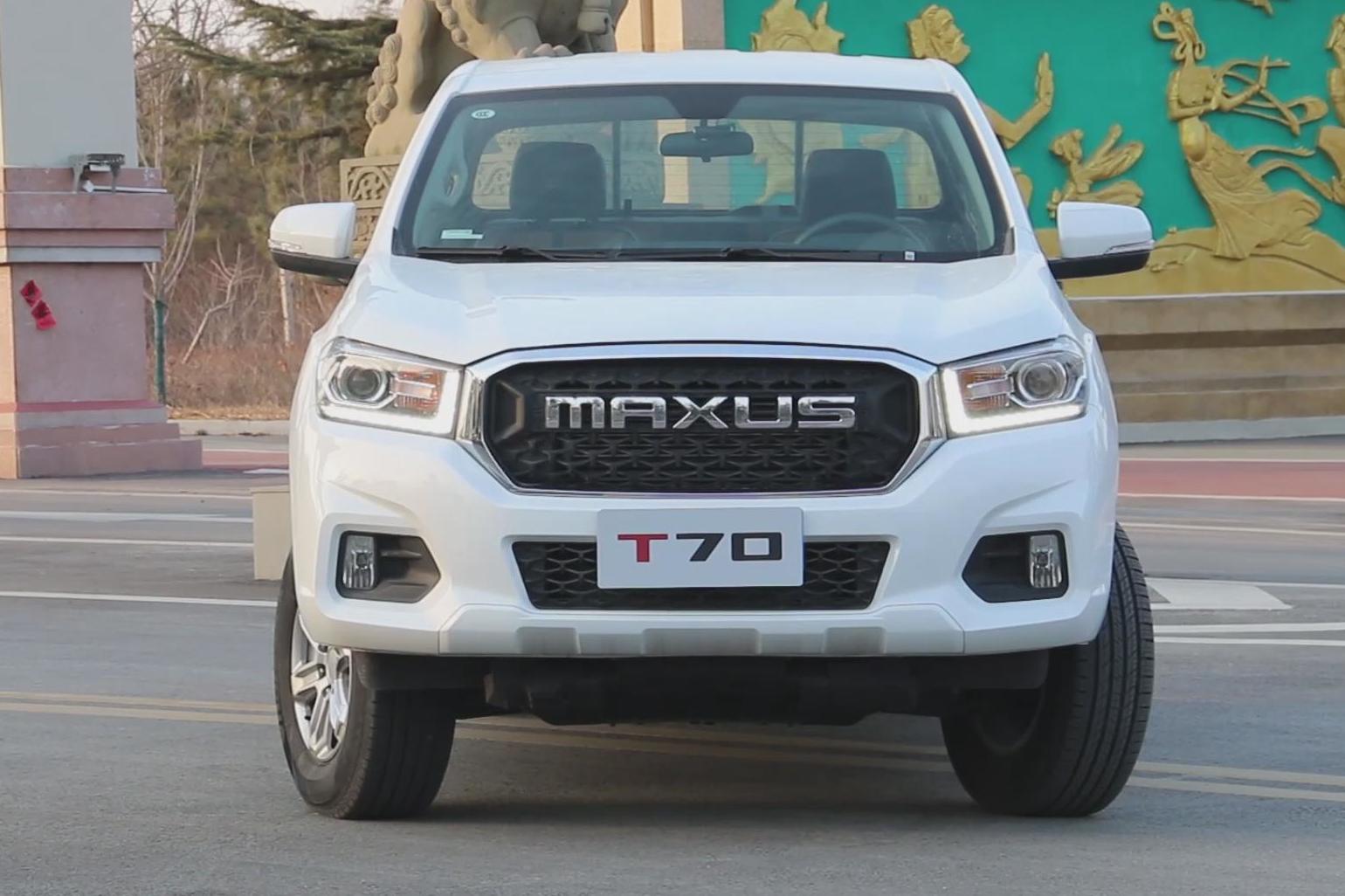 實拍上汽大通MAXUS T70皮卡