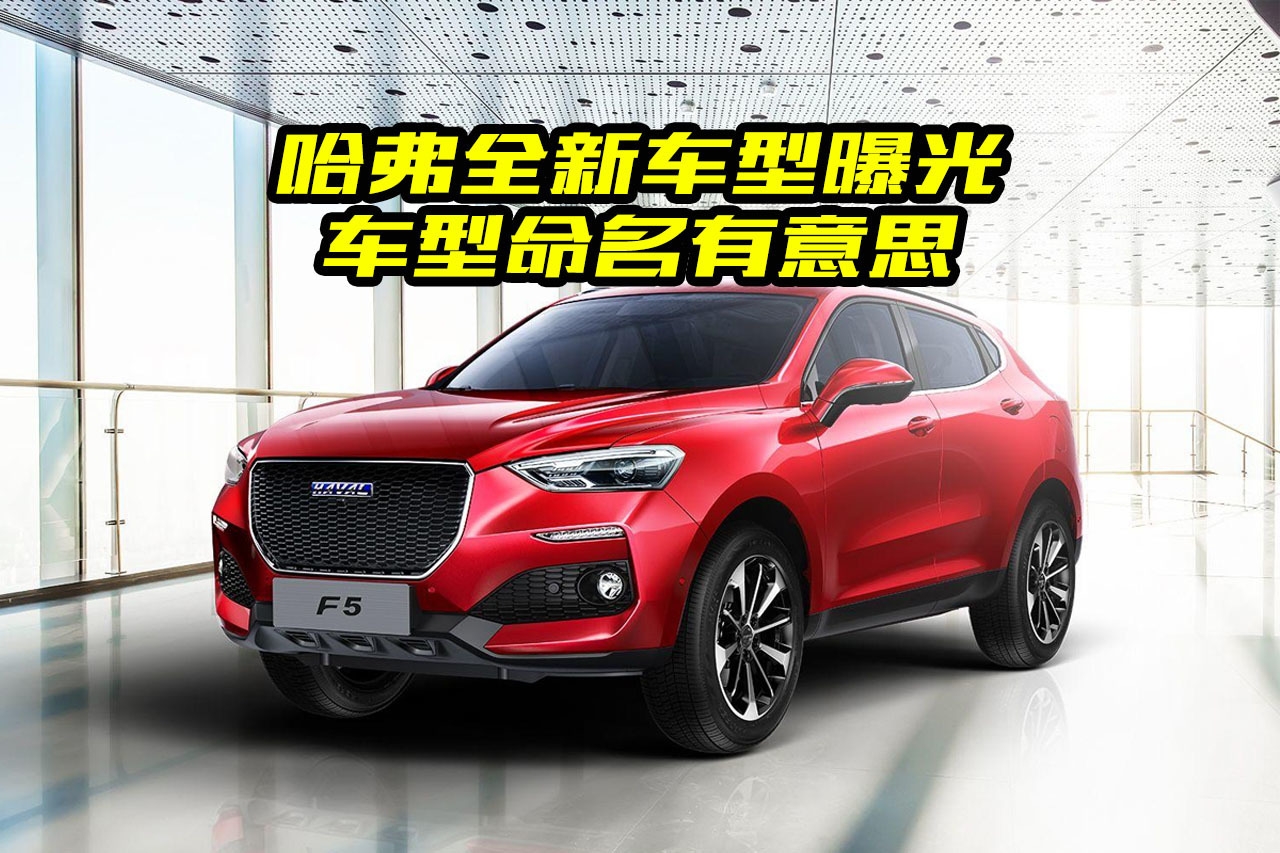 哈弗全新車型曝光，車型名字越來越有意思了，看完你喜歡哪一個