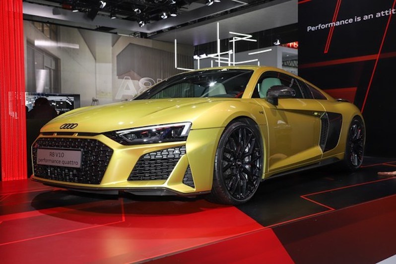 新奧迪R8 V10 Coupe Performance上市