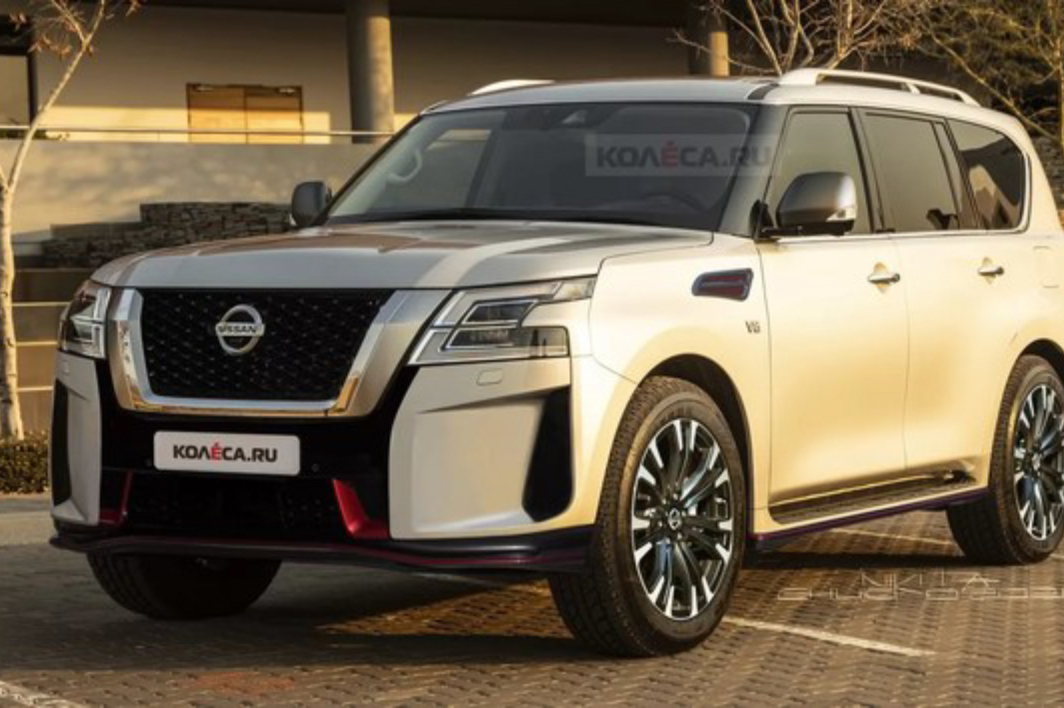 新款日產(chǎn)途樂Nismo渲染圖 搭載5.6L發(fā)動機