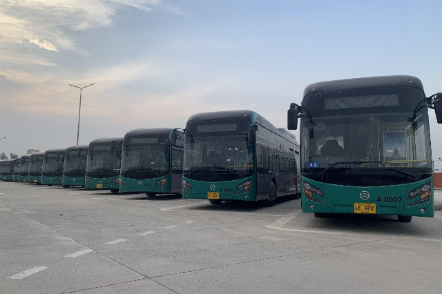 金旅新能源公交车投入巴基斯坦白沙瓦BRT项目
