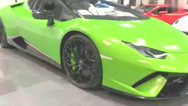 實拍蘭博基尼Huracan LP640-4