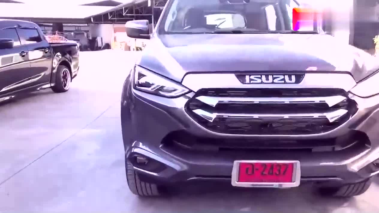 五十鈴MU-X牧游俠實拍，顏值總算提升不少，太帥了