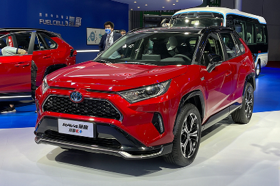 2021上海车展实拍RAV4荣放双擎E+