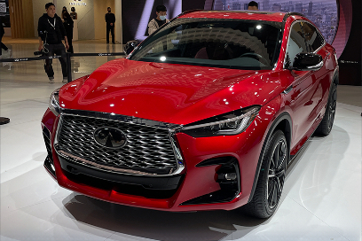 2021上海车展实拍英菲尼迪QX55