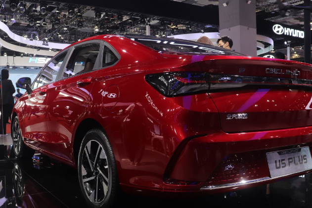 實拍BEIJINNG U5 PLUS，上海車展預售