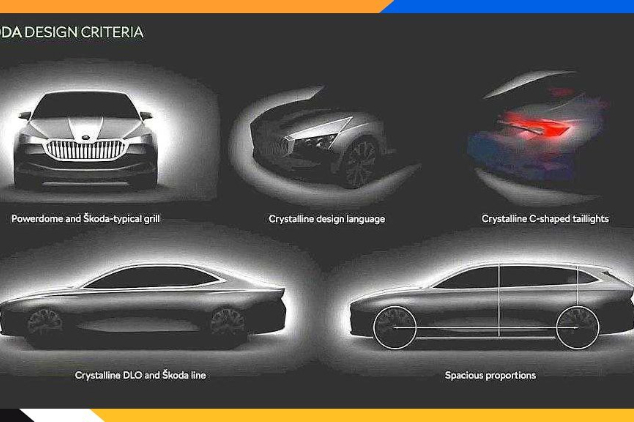 第四代斯柯達速派設計圖泄露 全新的設計理念更現代