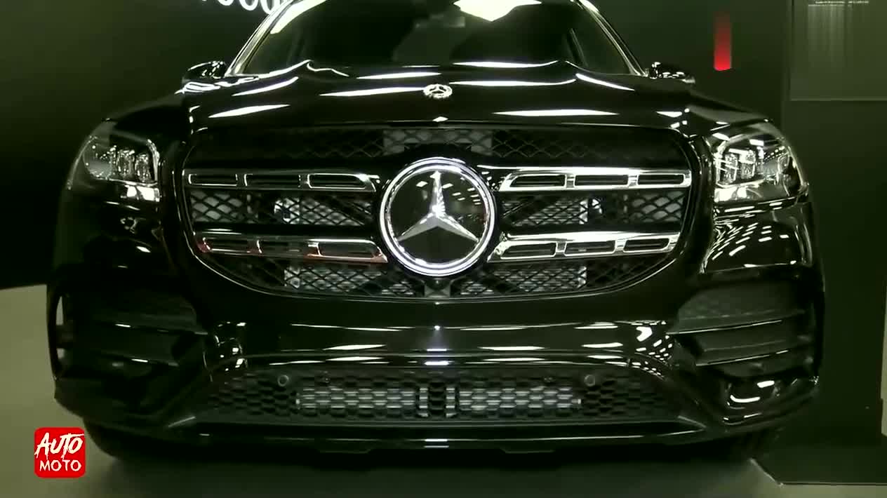 新車展示，奔馳GLS450 4Matic，全面了解后，太霸氣了！
