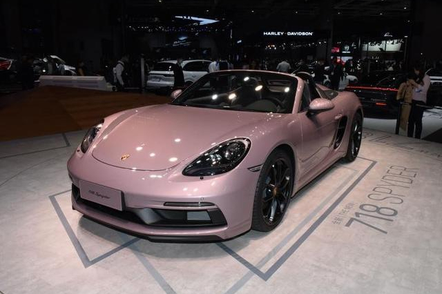 保时捷718 Spyder，粉色靓丽全新上市