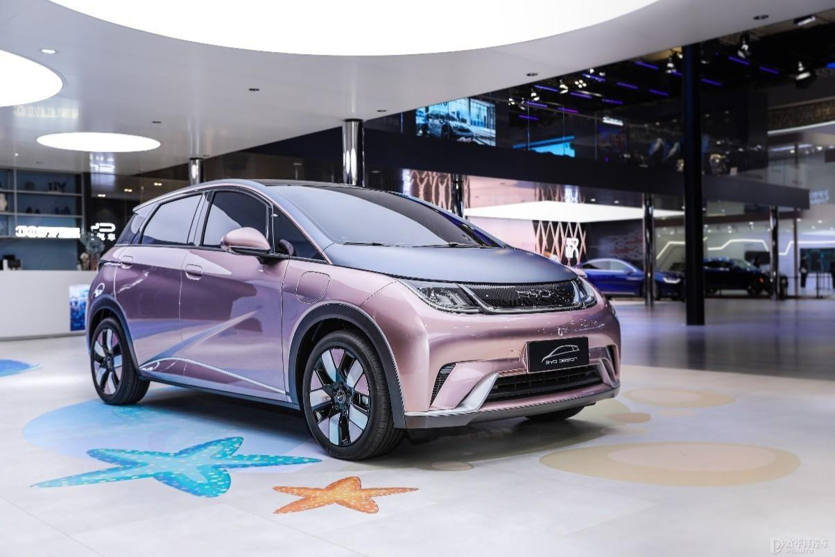 比亞迪EA1來了，兩廂小萌妹， 刀片電池很兇悍