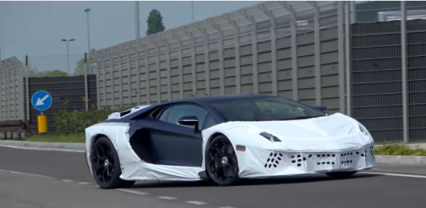 “大牛”最后的狂歡?Aventador新車(chē)諜照