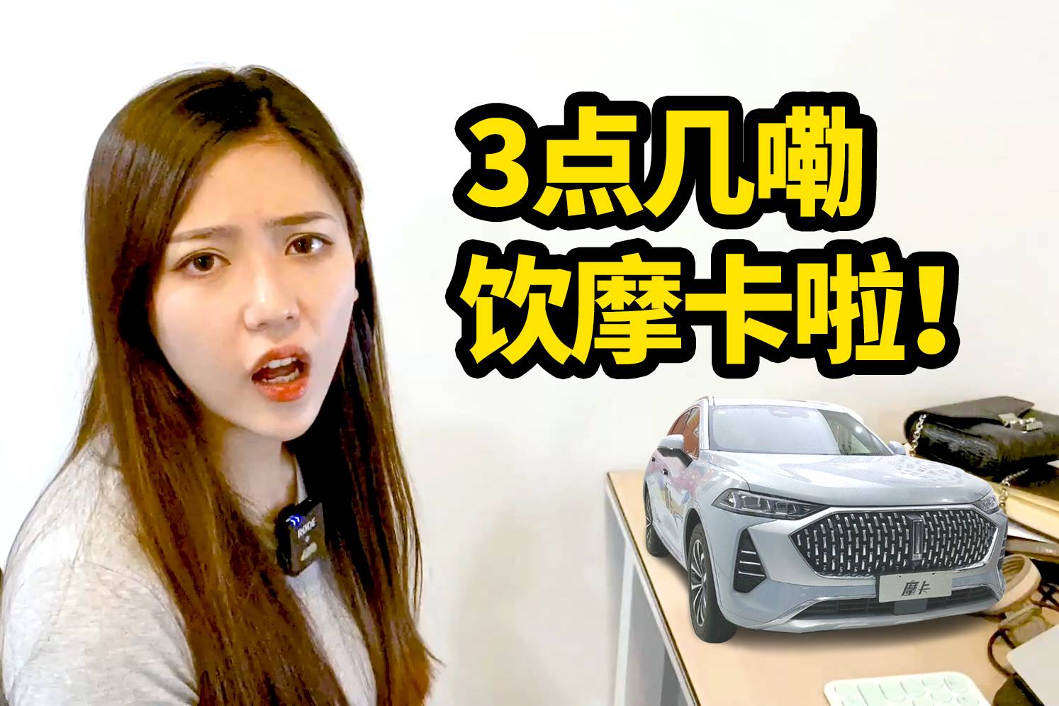 水晶擋把+液晶屏x3，WEY摩卡對年輕人的味嗎？