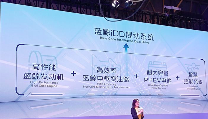 长安汽车iDD混动系统重庆车展发布 