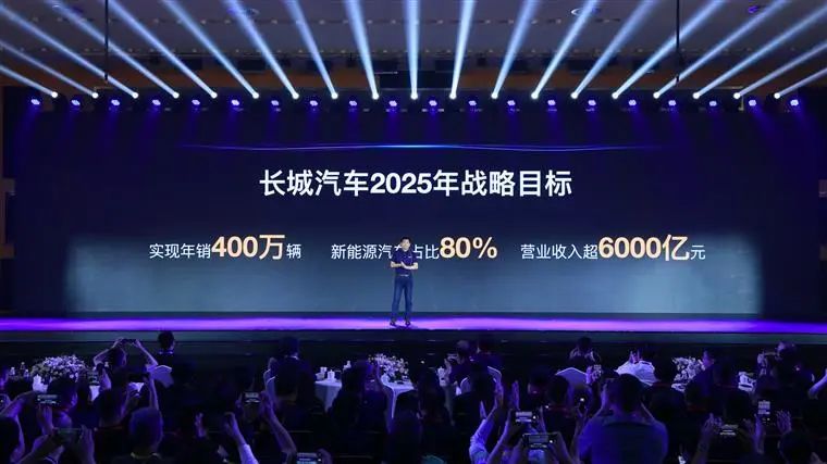 2025實現產銷400萬輛：長城汽車的戰(zhàn)略目標，由不得你質疑