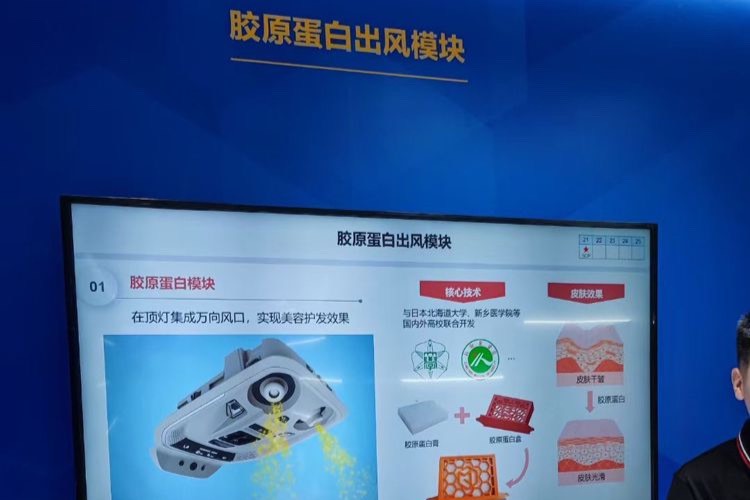 還有這種操作?長城汽車推出膠原蛋白出風模塊,邊開車邊美顏
