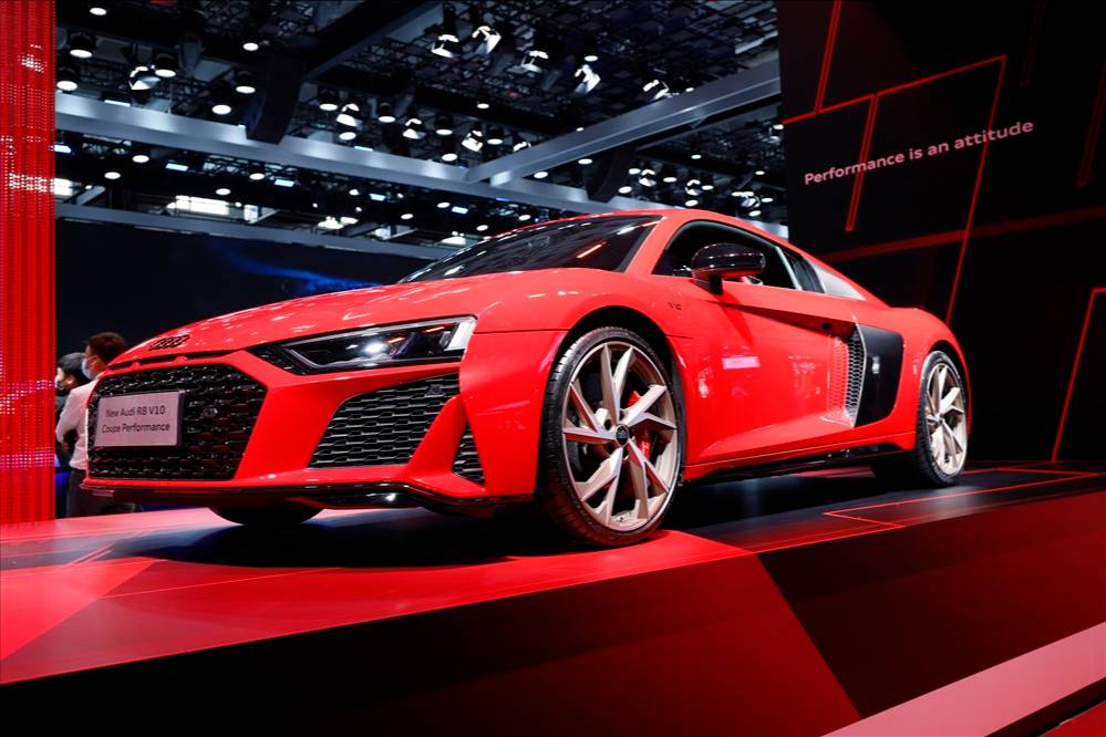 奥迪R8 V10 Coupe performance细节赏析