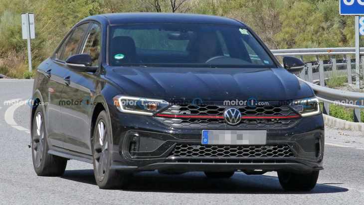 新款大眾Jetta GLI測試諜照 外觀變化小