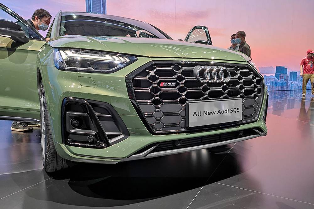 21粵港澳車展現(xiàn)場(chǎng)直擊：3.0T+六缸，奧迪SQ5正式開(kāi)賣