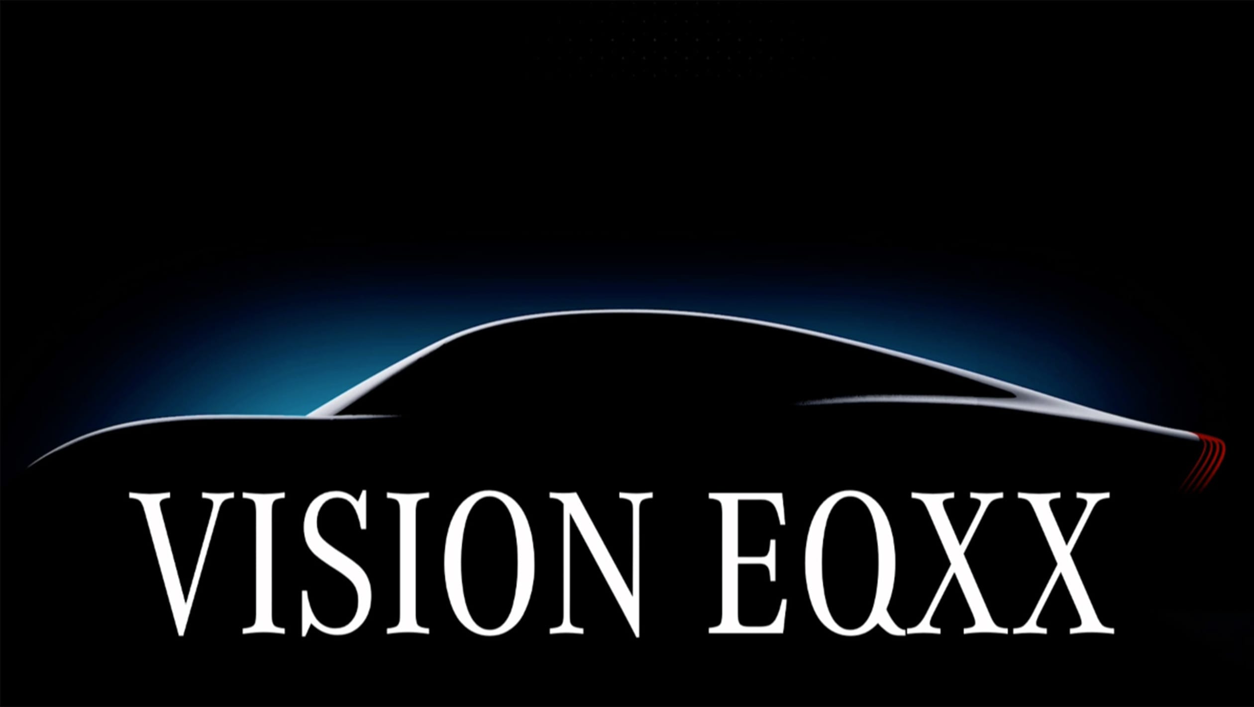 或将于今日亮相，奔驰Vision EQXX最新预告图