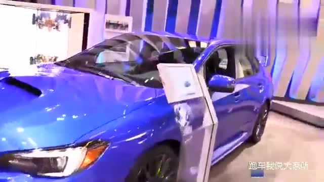 斯巴魯WRX STI實(shí)拍，外觀看起來很運(yùn)動(dòng)