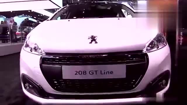 标致208 GTLine车展实拍，国内少见的小钢炮