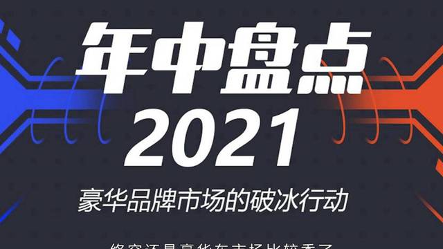 2021年上半年豪华车销量盘点