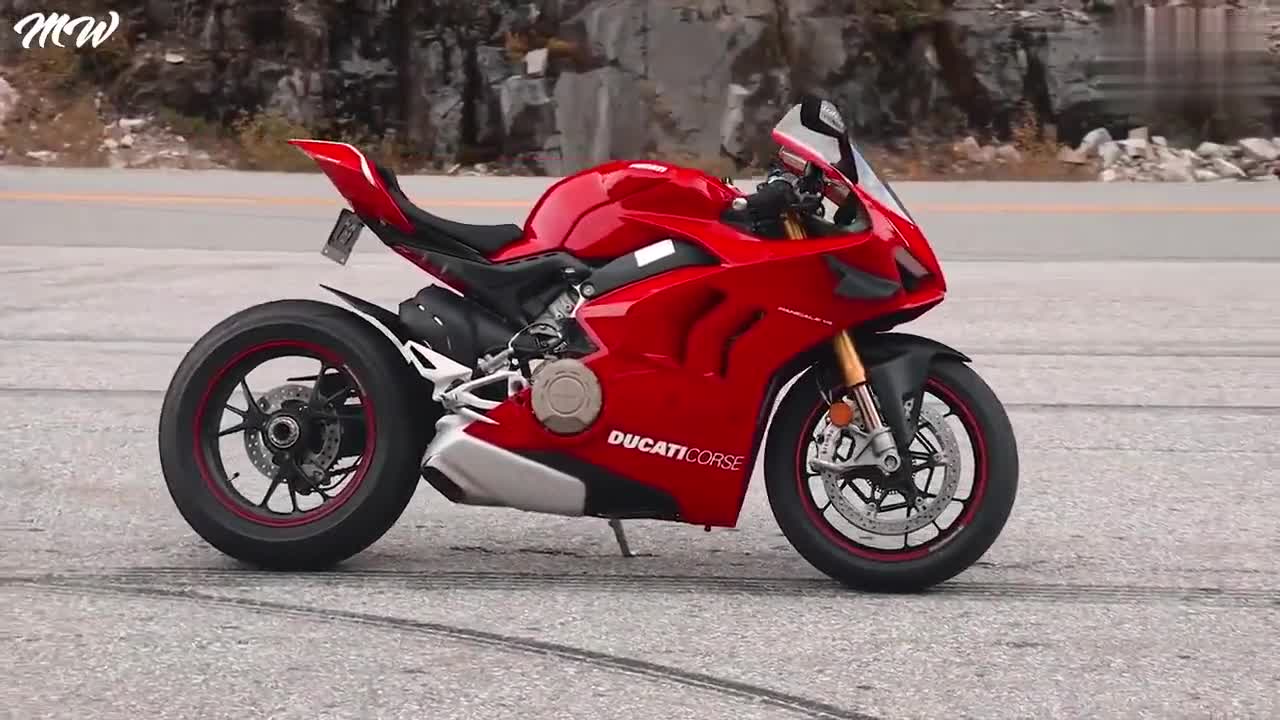 美丽的杜卡迪panigale v4s