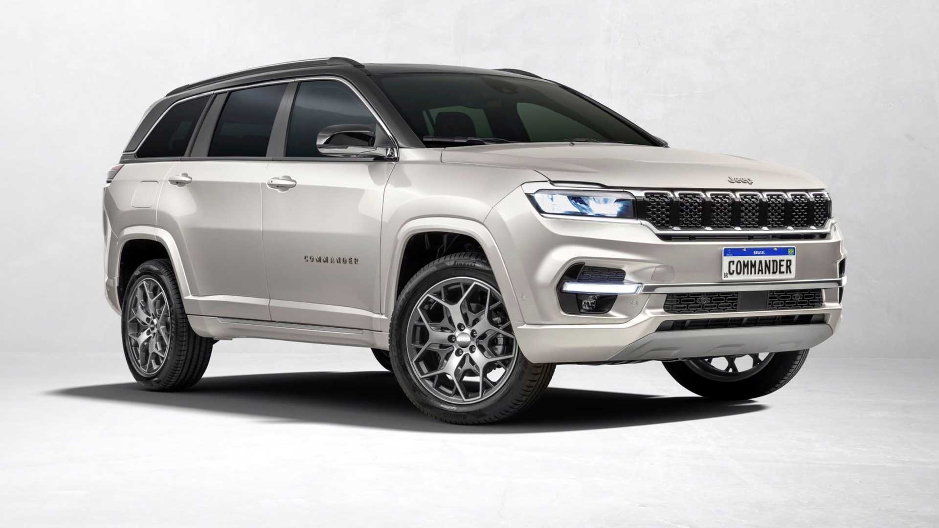 海外版Jeep Commander官圖發(fā)布，加長(zhǎng)版的指南者
