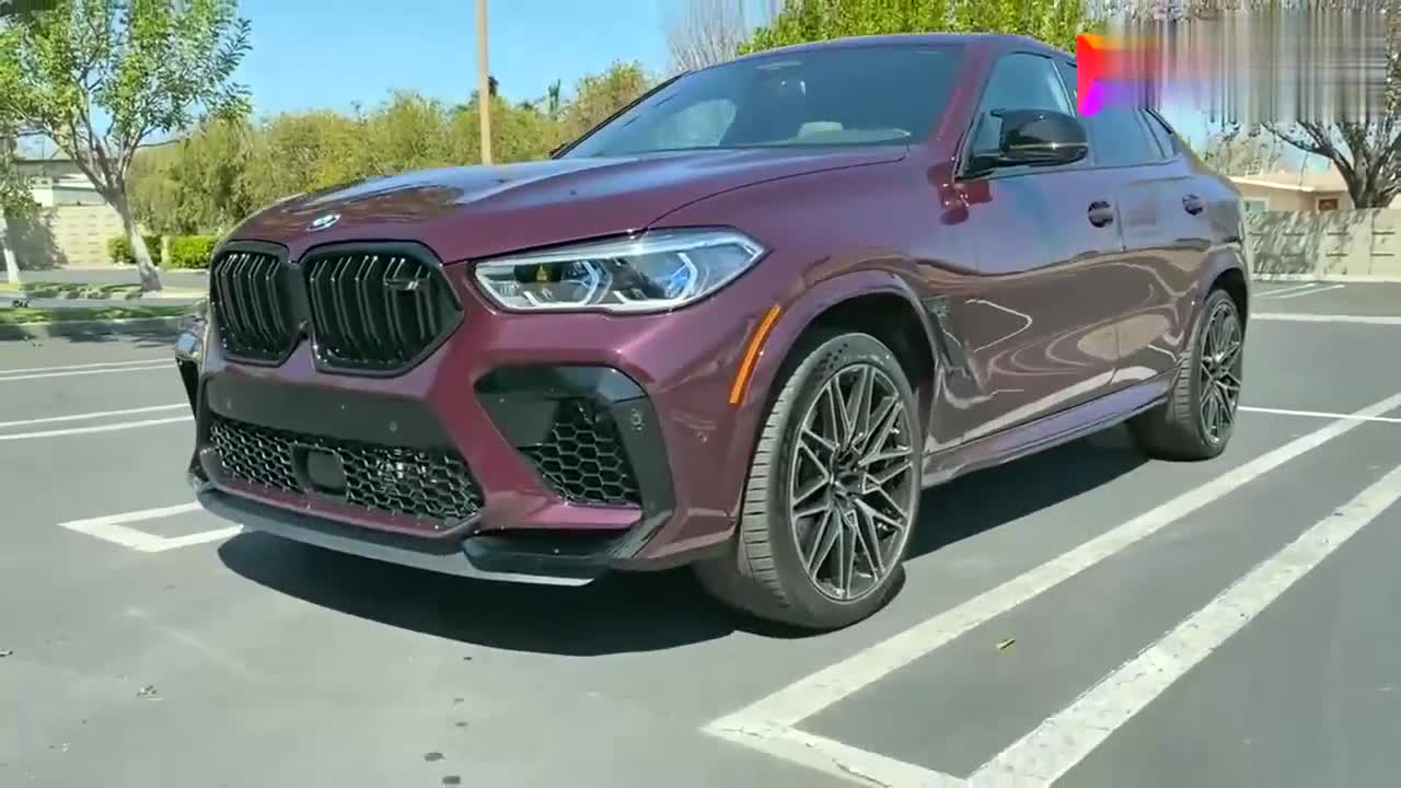霸氣兇悍高性能SUV，實拍欣賞寶馬X6M