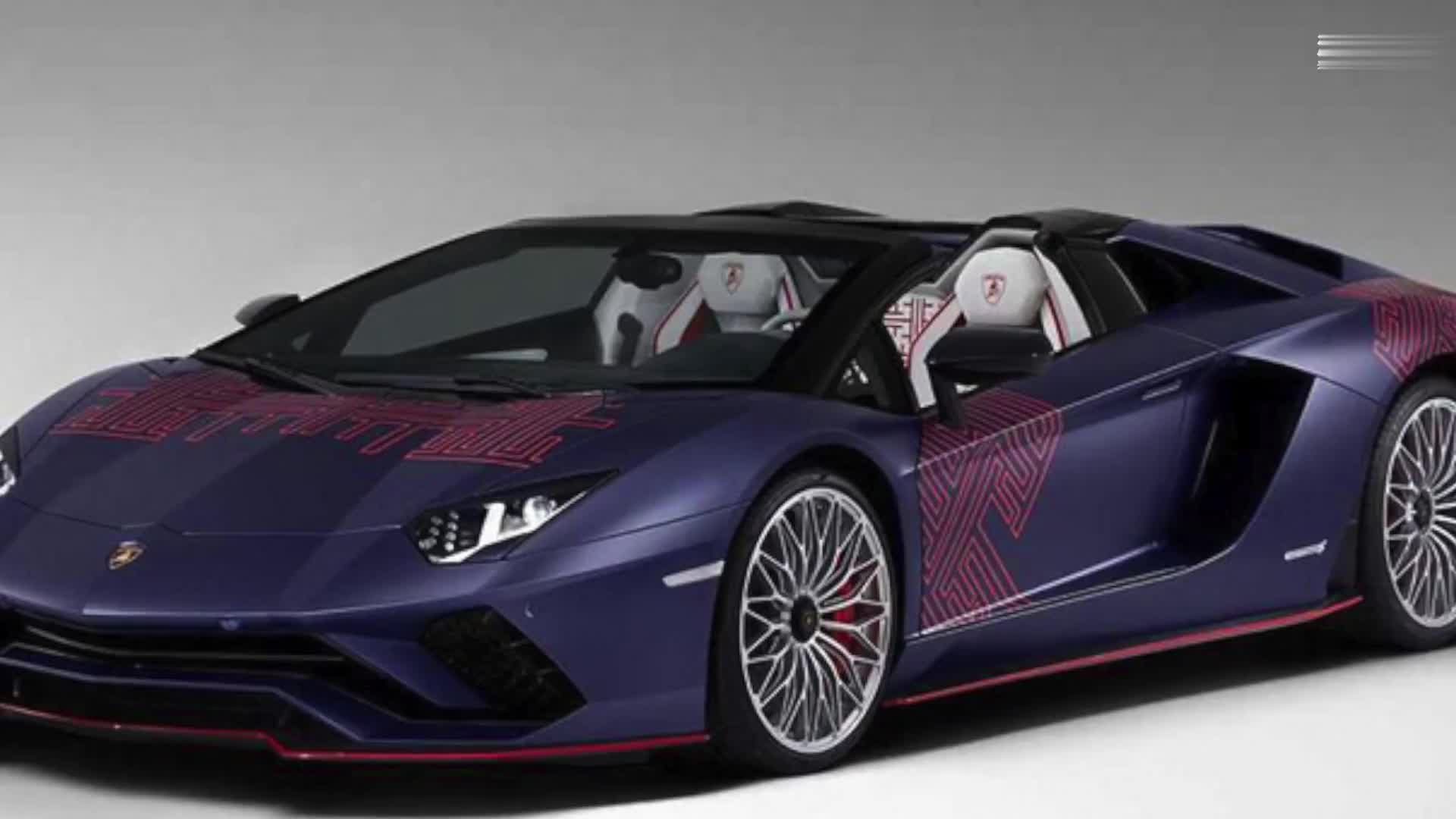 蘭博基尼Aventador特別版！搭6.5L引擎-專屬圖案