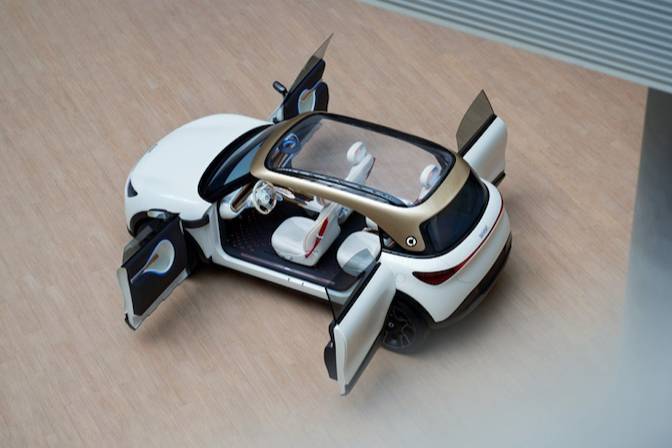全新smart精靈#1概念車亮相，空間比同級車型更大
