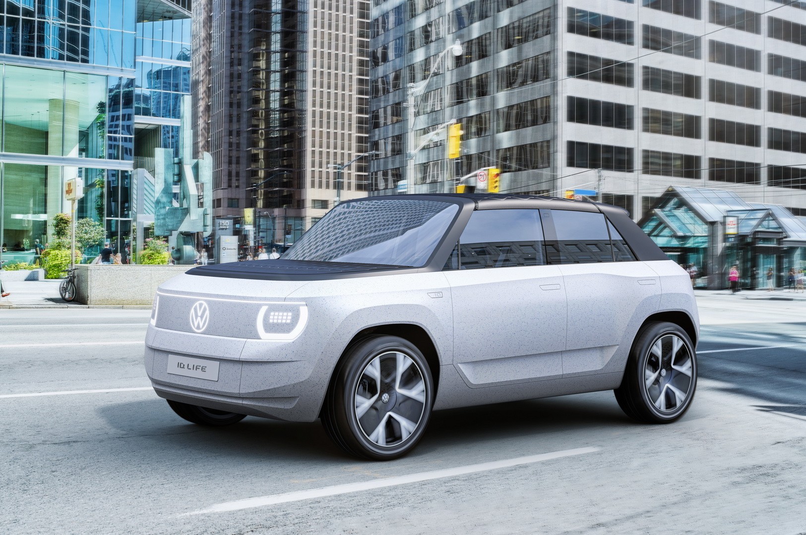 大眾ID.LIFE概念車亮相慕尼黑車展 續航約400km